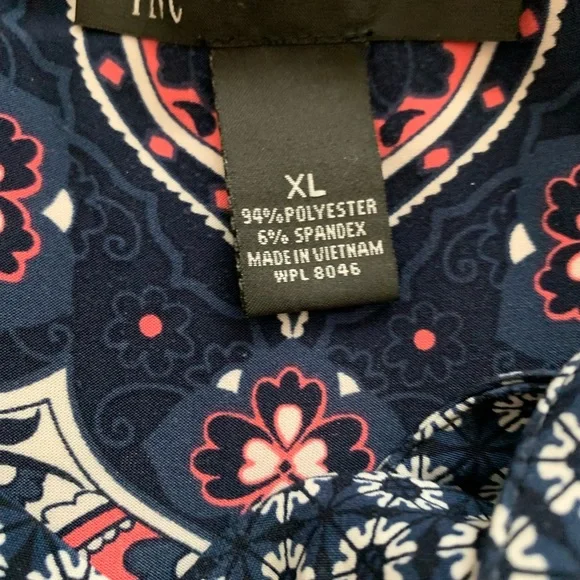 INC International Concepts handkerchief midi dress - Picture 2 of 6